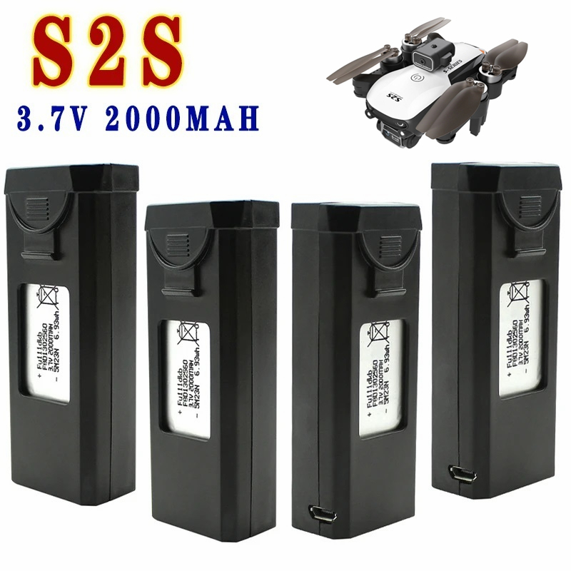 Eachine Drone E58 - Batterie pour Drone S2S 3.7V 2000mAh
