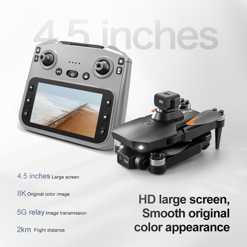 Drone sans balais RG708 MAX, c - Drone Gimbal 2 Axis avis et prix