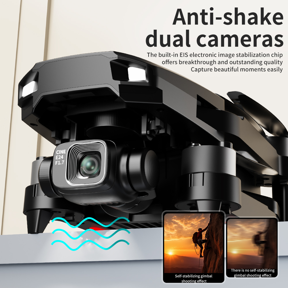 F204 Drone 5.5 pouces screen3- - Drone Gimbal 2 Axis avis et prix