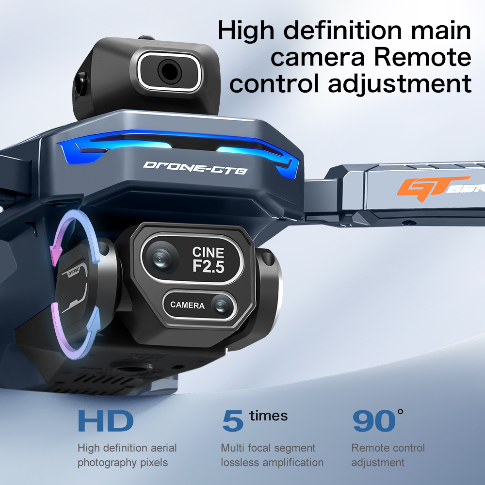 Nouveau drone GT8 2026 GPS 8K  - Drone Gimbal 2 Axis avis et prix