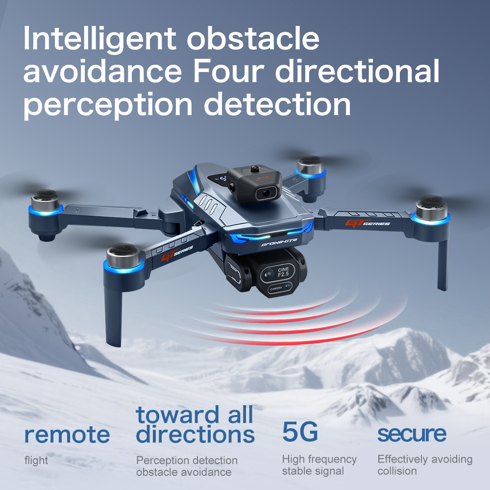 Nouveau drone GT8 2026 GPS 8K  - Drone Gimbal 2 Axis avis et prix