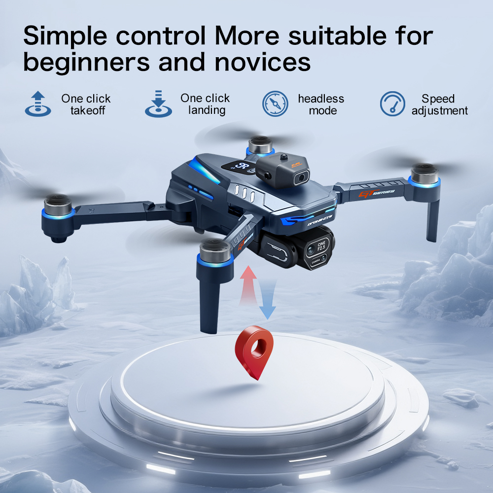 Nouveau drone GT8 2026 GPS 8K  - Drone Gimbal 2 Axis avis et prix